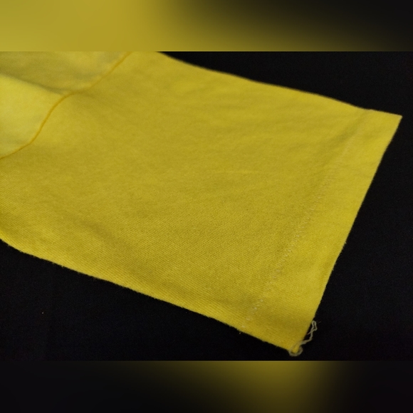 Vintage 80's Jerzees Printed T-Shirt "Clear the road!! I'm 16" ,Size:L ,Yellow - Picture 5 of 15